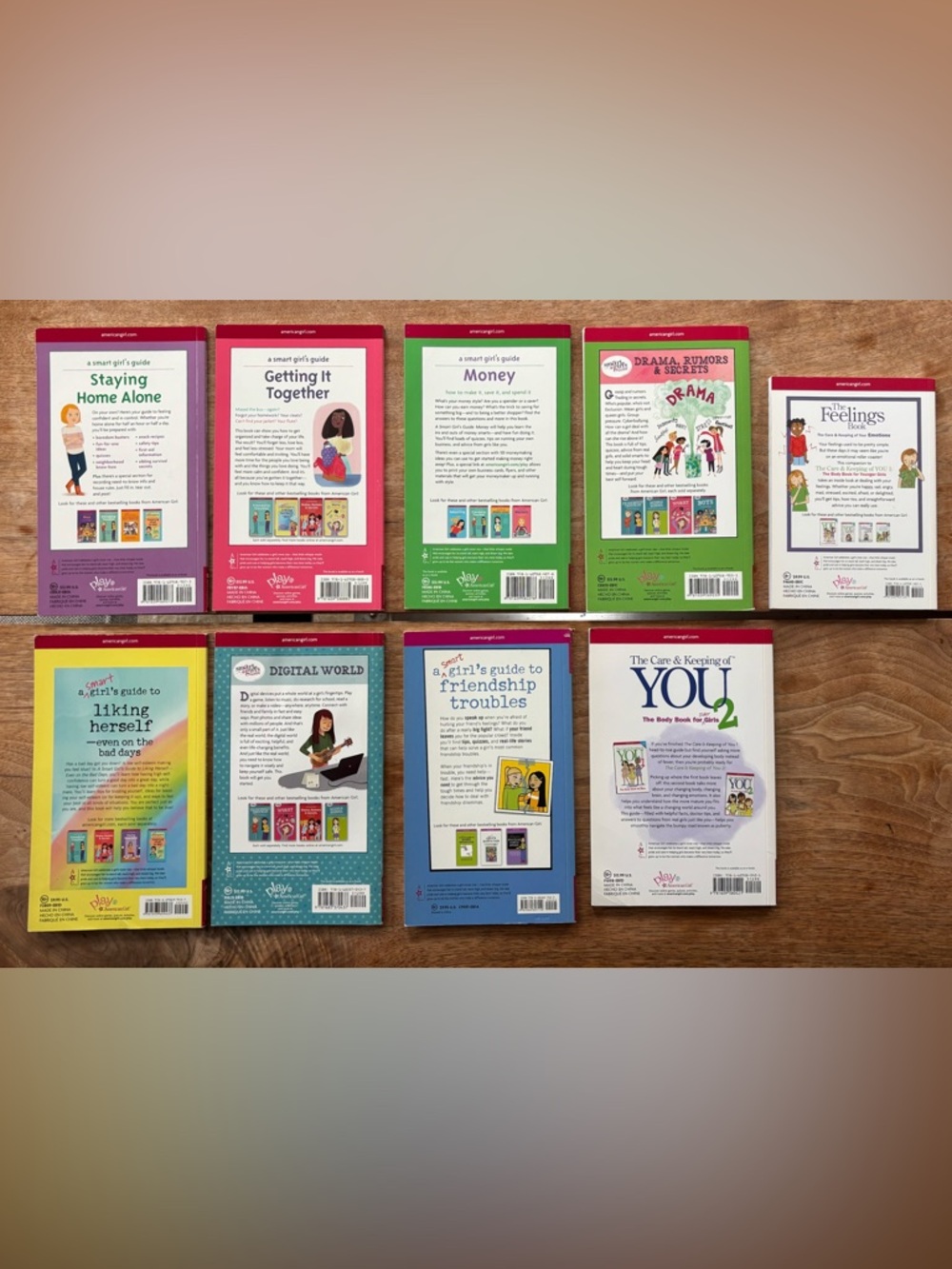 AMERICAN GIRL Smart Girls Guide Bundle of 9 Books for Tweens $120 Value - Picture 2 of 11